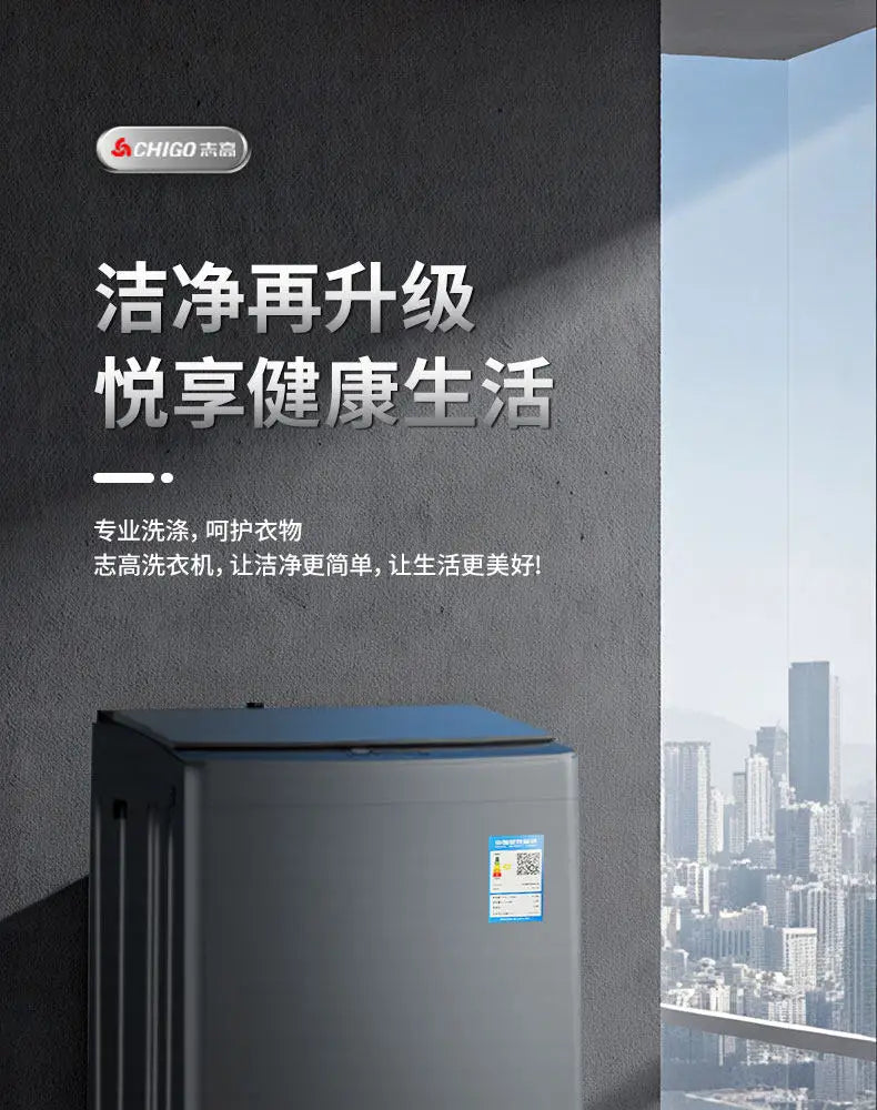 10KG 15KG Compact Top Loading Washer Dryer Fully Automatic Small Household Dormitory Apartment Washing Machine