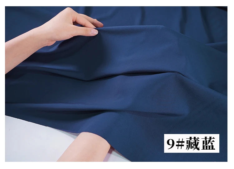 Tissu de doublure élastique doux et respirant de 150x50cm/500cm pour doublure de robe, doublure de vêtement de protection solaire pour chemise de base, tissu DIY fait à la main