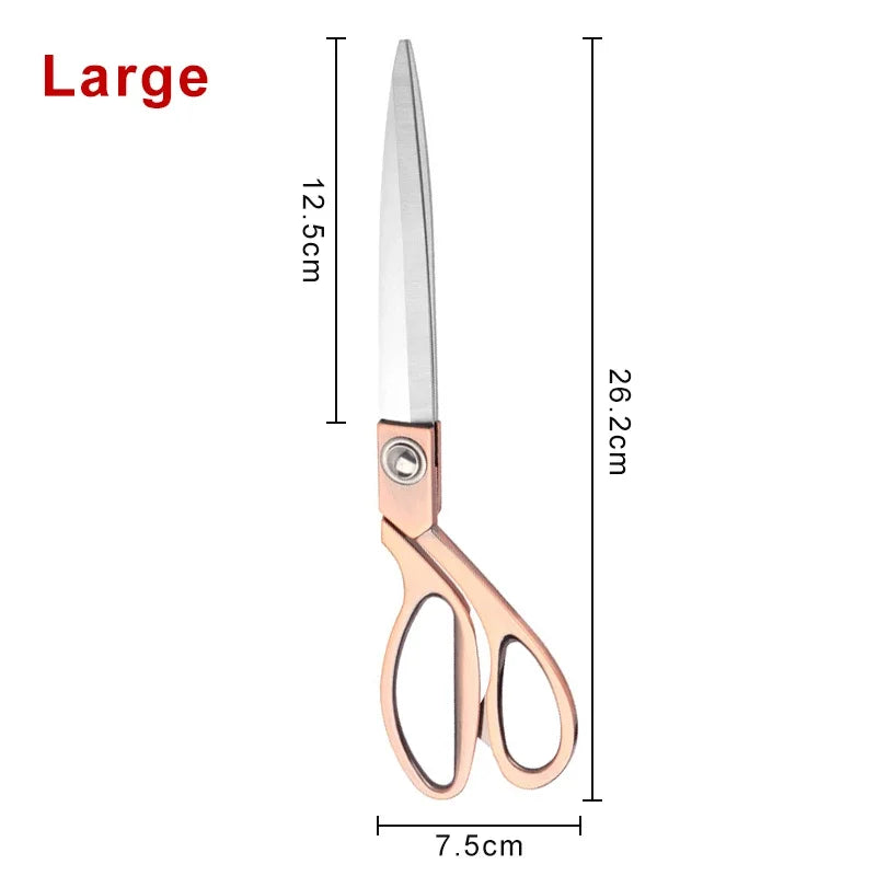 Professionelle Nähschere Edelstahl Schneiderschere 8/9/10 Zoll Stoffschere DIY Nähwerkzeuge und Zubehör Schere