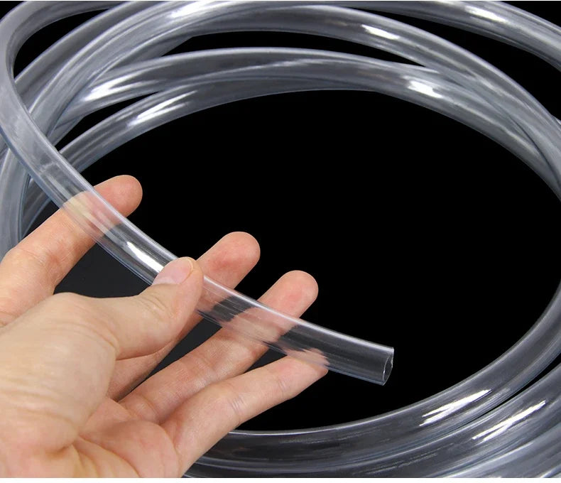 Tuyaux en plastique PVC transparent de haute qualité pour pompe à eau, tubes pour aquarium, tuyaux d'arrosage 2 3 4 5 6 8 10 12 14 16 18 20 25mm