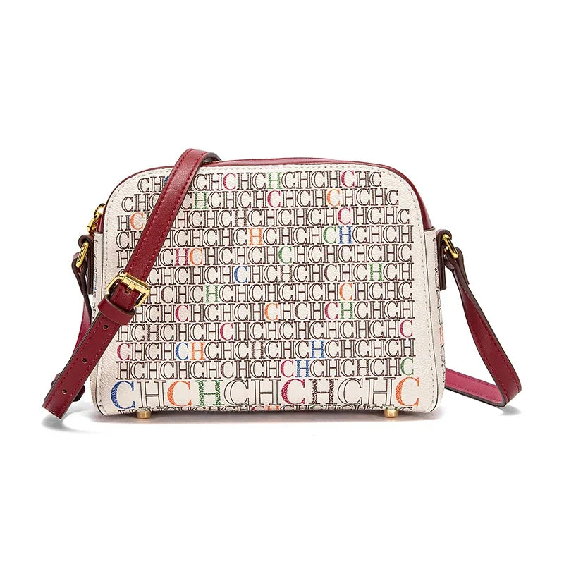 Klassische Luxus-Damenhandtasche Quadratische PVC-bedruckte Umhängetasche Modische Damen-Designer-Damentasche