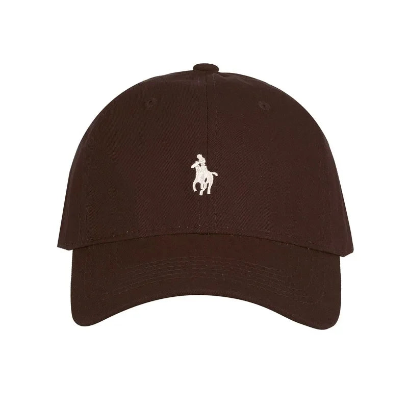 Casquette de baseball rétro brodée, style américain - Bleu marine, polyvalente pour le travail et les loisirs, protection solaire, utilisation quotidienne. Classique.