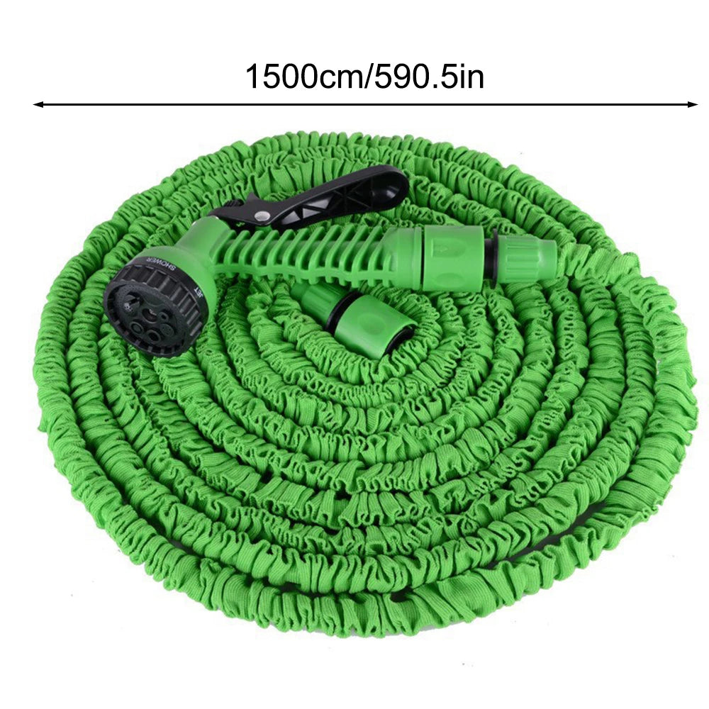 Tuyau d'eau télescopique, tuyau d'eau de jardin, pistolet à eau haute pression, tuyau d'eau de lavage de voiture de jardin