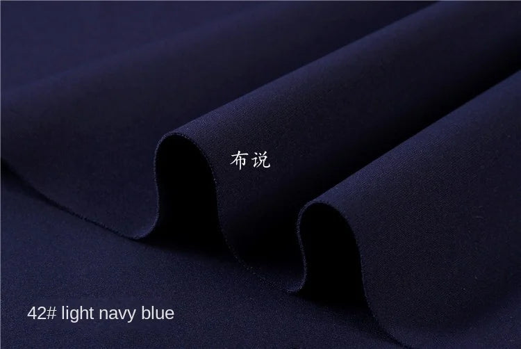 Space Cotton Fabric Thin Clothing Designer Four Sided Elastic Wholesale Cloth Diy Sewing Polyester Spandex Material