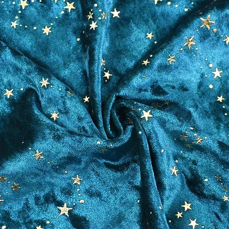 Meetee 45*145cm 90x145cm Polyester-Elasthan-Stoff für Bekleidung Kleiderstoffe DIY Elastischer Samtstoff Nähzubehör