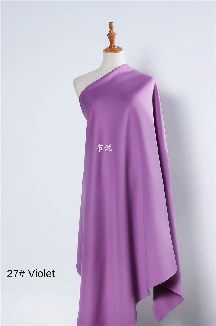 Space Cotton Fabric Thin Clothing Designer Four Sided Elastic Wholesale Cloth Diy Sewing Polyester Spandex Material