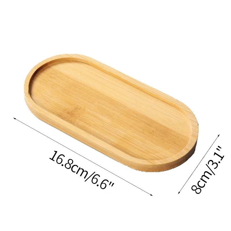 Multi Bambus Tablett Holzuntersetzer Blumentopfuntersetzer Tassenuntersetzer Untersetzer Teller Küchen Deko Teller Kreativer Untersetzer Kaffeetassenmatte