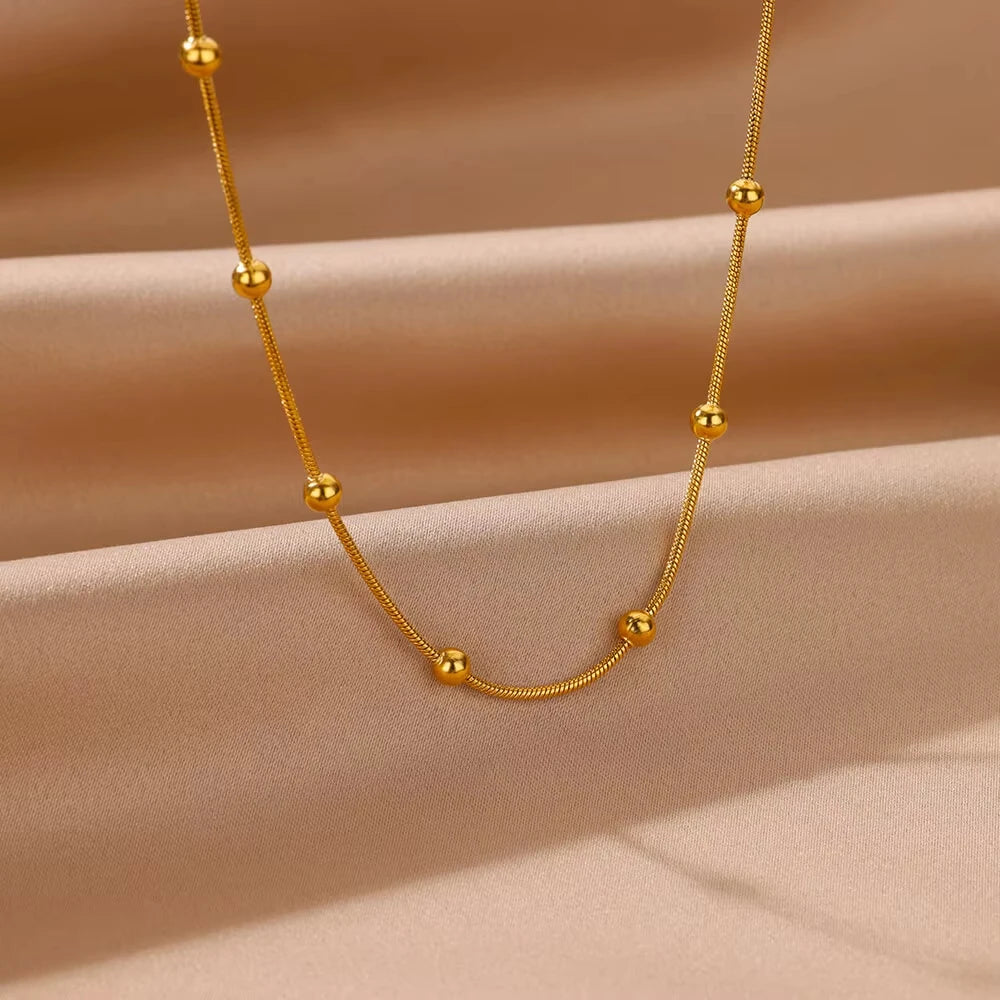 Colliers multicouches en forme de cœur pour femmes, en acier inoxydable, couleur or, pendentif œil maléfique, chaîne ras du cou, bijoux de mariage, cadeau