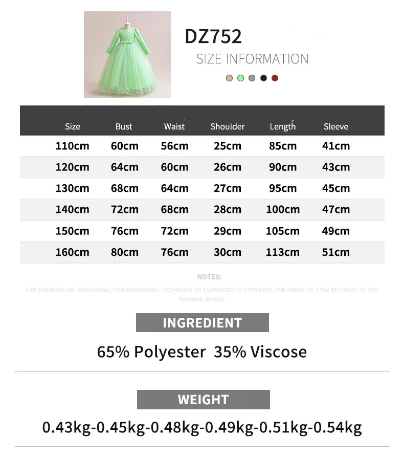 Robes de Soirée Broderie Fleur Fille Robe Décontractée Été Vacances Enfants Vêtements de Soirée Mode Variée Anniversaire Princesse Por