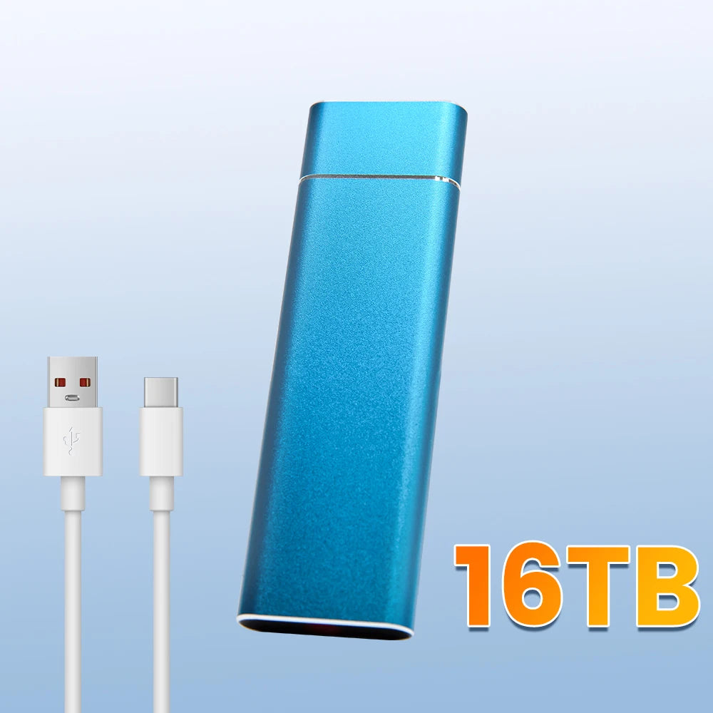 1TB 2TB 4TB External SSD Portable High Speed Solid State Drive USB3.2 Original for PC MAC Laptop