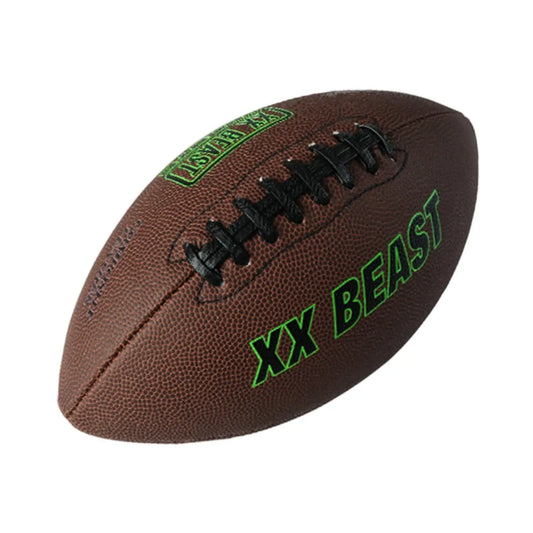 Rugby Ball Nonslip Recreational Play Gift Equipment Indoor Outdoor Training Wear Resistant for Game Team Party Gym Christmas