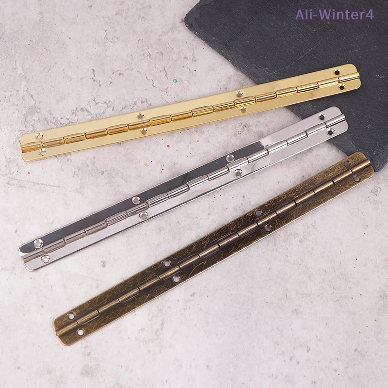 【Winter4】2 Pcs Hinge Hinges For Crafts Heavy Duty Piano Cabinet Box Long Window Iron Furniture Door And Window Hinge Long Hinge