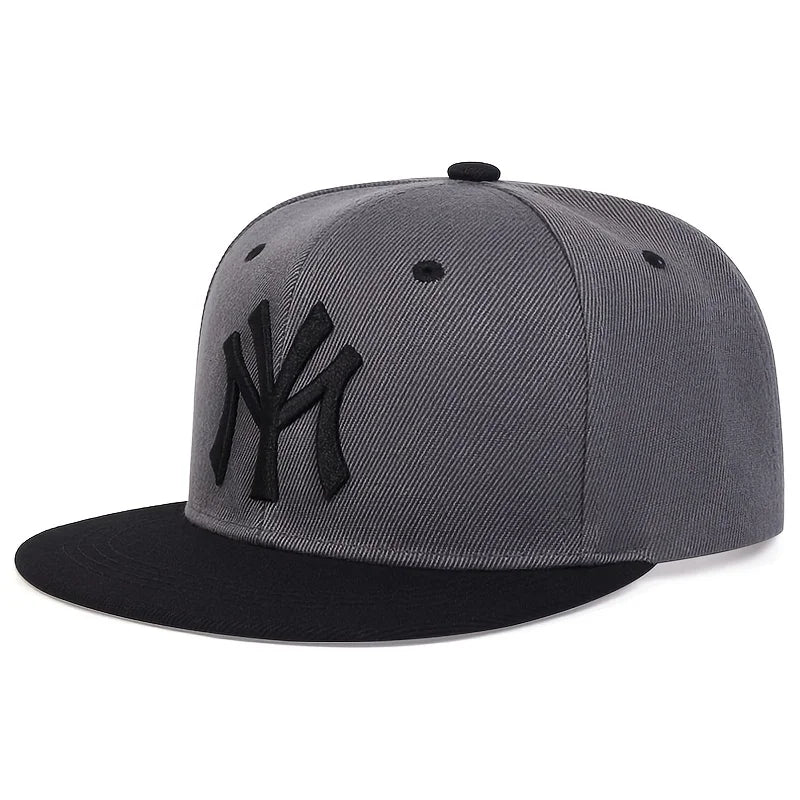 Unisex Buchstaben-Stickerei Hip-Hop Mützen Verstellbare Freizeit-Baseballkappen Sonnenhut