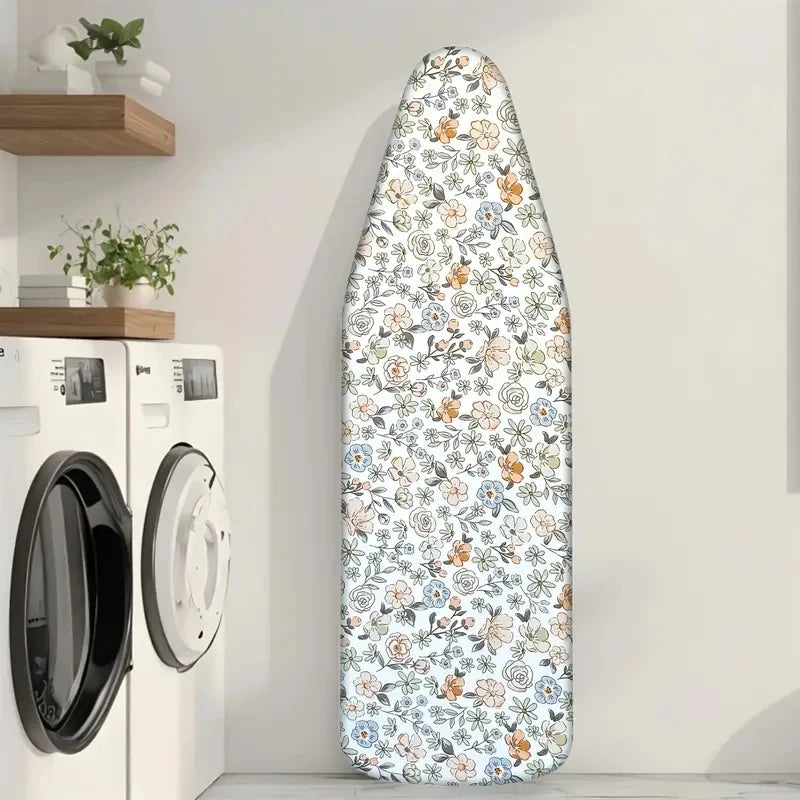 MZXcuin Ironing Board Covers (140x50 cm) Drawstring Tightening with Thick Felt Padding, Easy Fit, Scorch Resistant