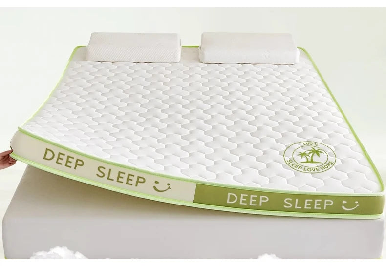 Nouveau matelas en latex à mémoire de forme 6/10 cm, tapis de tatami en éponge de haute qualité, matelas double, King, Queen Size, produit de lit épais et chaud