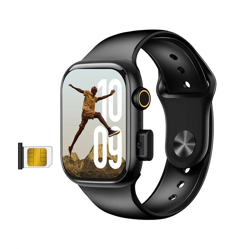 La smartwatch Android 4G VP99 dispose d'une caméra rotative à 180°, d'un emplacement pour carte SIM, du suivi GPS, de la connectivité WiFi, d'un espace de stockage de lecture et de la voix IA.