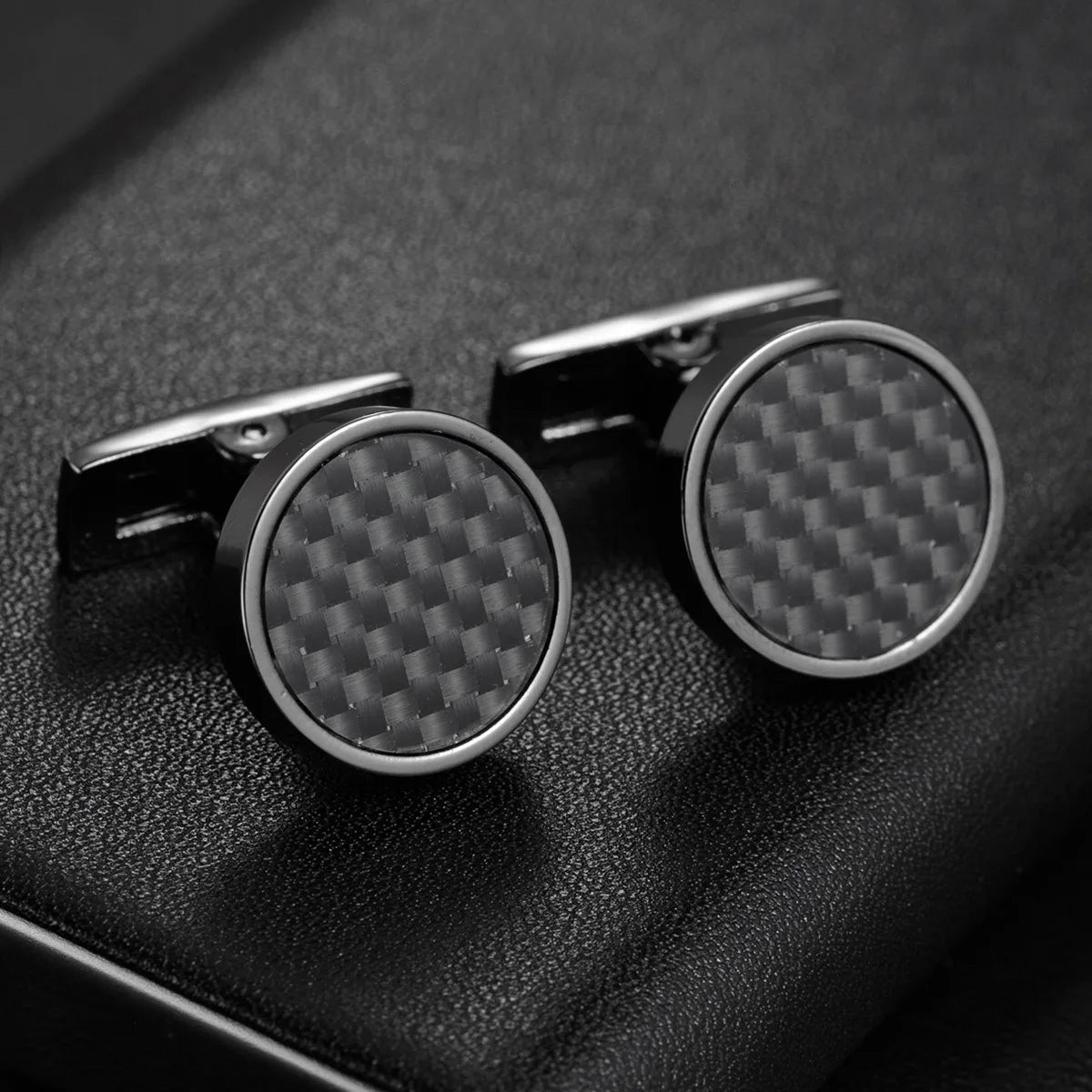 Quality Gems Craft Manschettenknöpfe Blumenmuster Golden Horse Muster Stoff Französische Ovale Hemd gemelos cuff links
