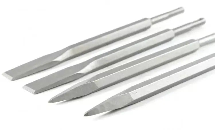 250mm Meißelsatz SDS Plus Schaft Elektrohammerbohrer Punkt Nut Flachmeißel Mauerwerkzeug für Beton Ziegelwand Stein