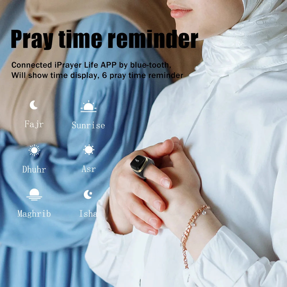 Smart Tasbih Zikr Ring Prayer Time Reminder Smart Tasbih Tally Counter Zikr Ring Prayer Time tasbih counters