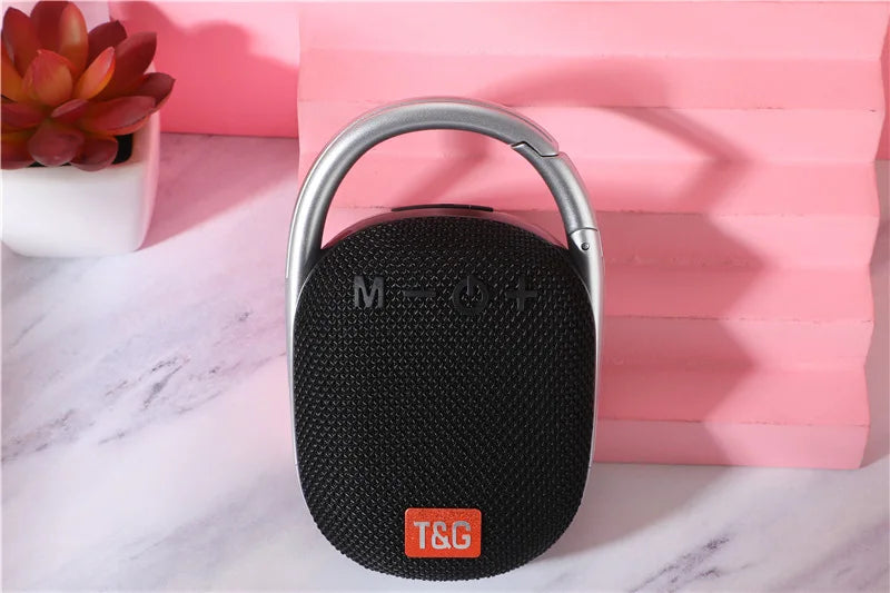 Mini enceinte Bluetooth portable, boîte à musique sans fil, petit caisson de basses, basse, PC, TV, radio FM, étanche, Caixa De Som Mp3