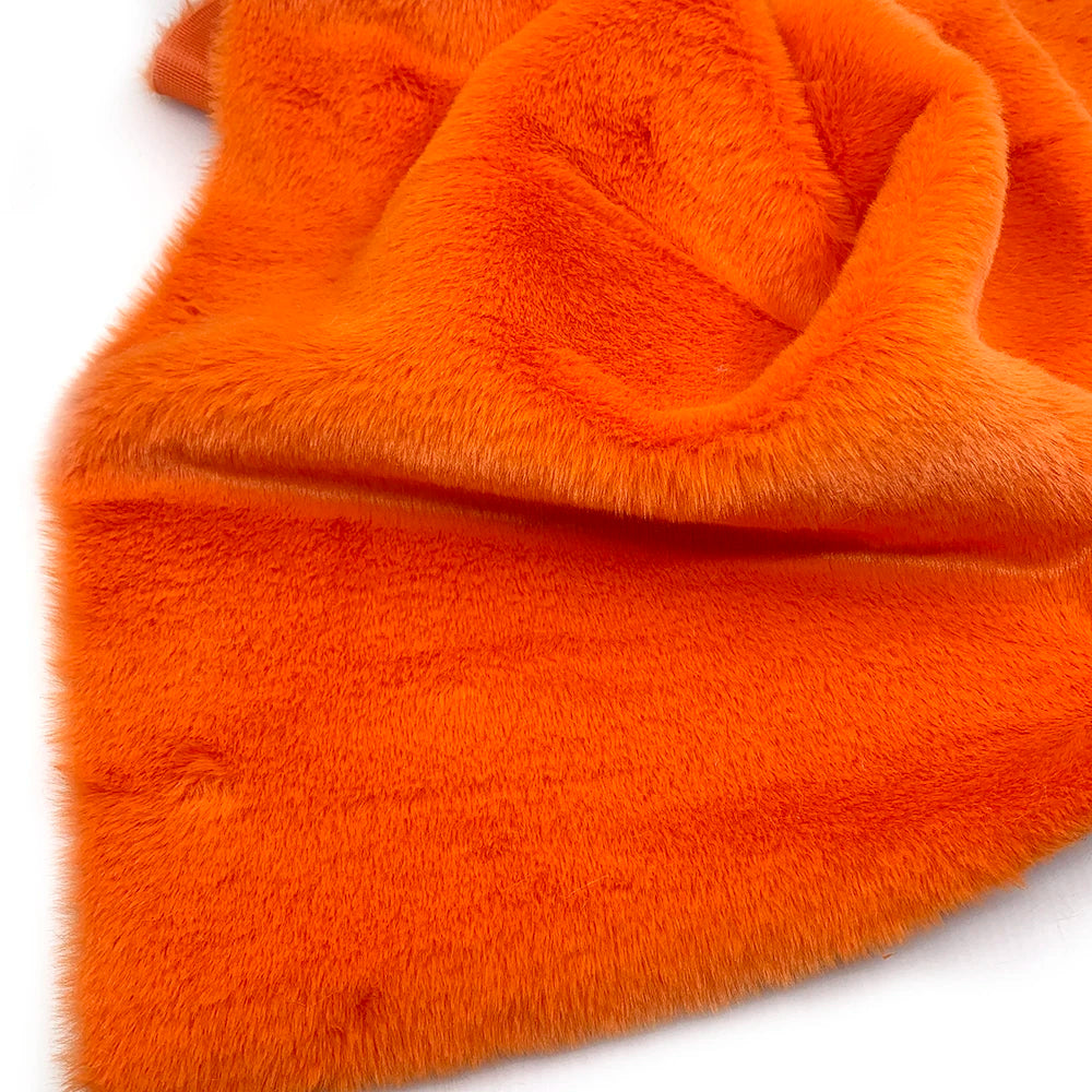 10mm Pile Length Fur Fabric Polyester Imitation Fur Fabrics Handmade DIY Encryption Thickening Fake Rabbit Hair Fur Plush Fabric
