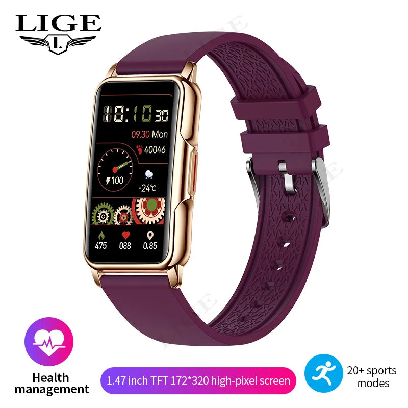 Für Android IOS Smart Armband Frauen Smartwatch Männer Herzfrequenz Blutsauerstoff Wasserdicht Sport Smart Band Uhr Für Damen +Geschenk