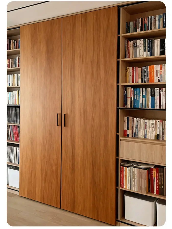 18-25 Board Without Lower Rail Wardrobe Hanging Sliding TV Cabinet Damping Buffer Wooden DoorTrack Sliding Pull-out Sliding Rail