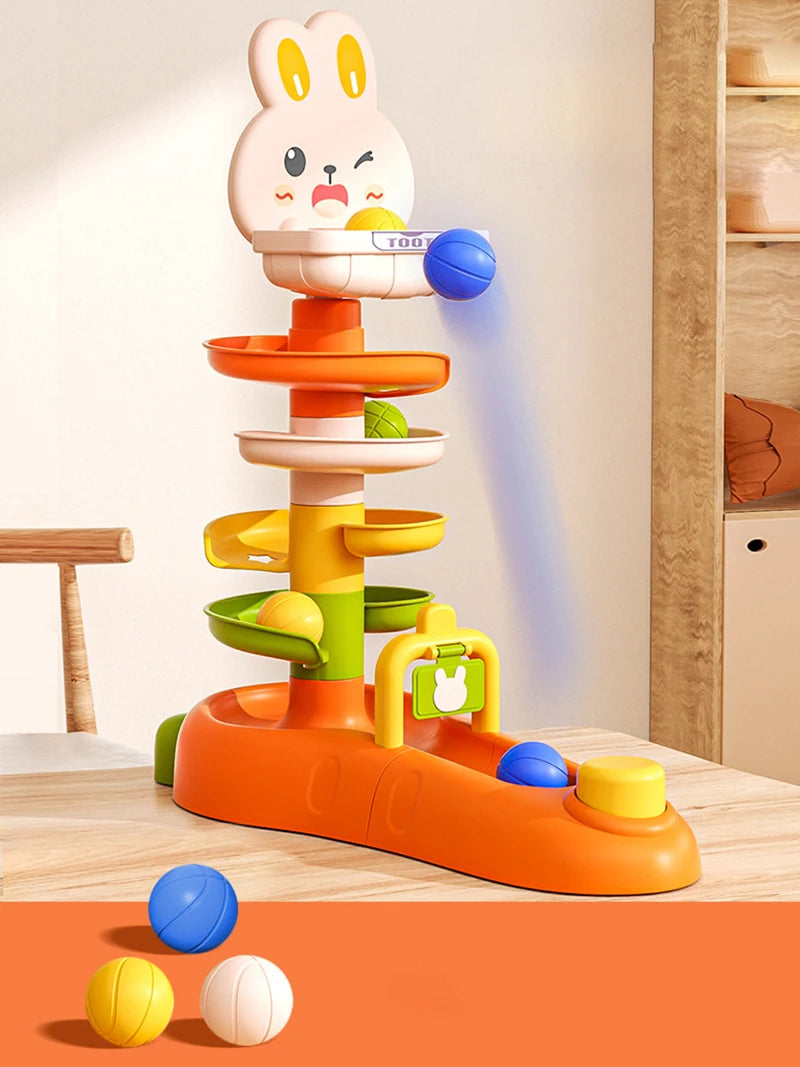 Race Track Car Ramp Toy Educational Game For Boys Children Racing Gliding Track Toys Puzzle Gliding Rail Car Park Toy