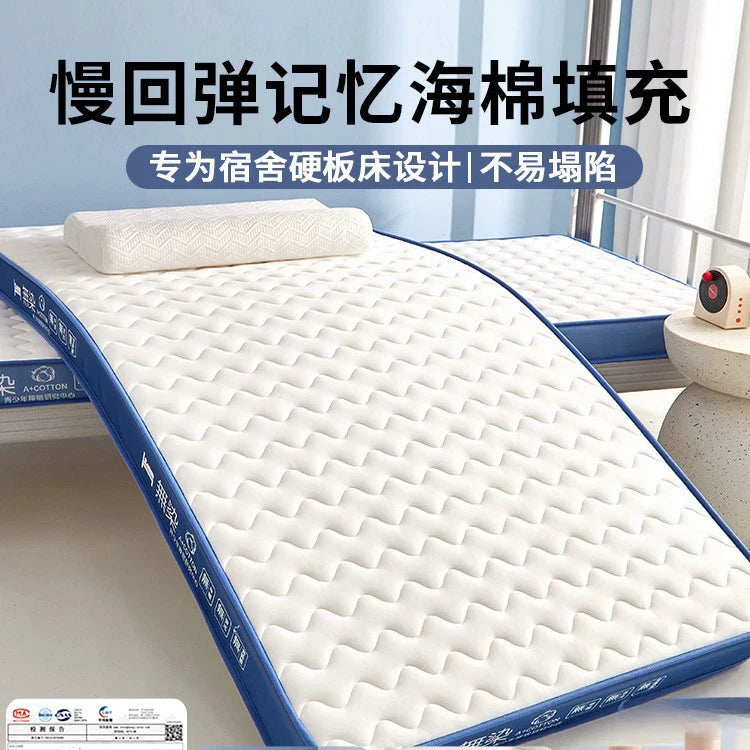 Nouveau matelas en latex à mémoire de forme 6/10 cm, tapis de tatami en éponge de haute qualité, matelas double, King, Queen Size, produit de lit épais et chaud