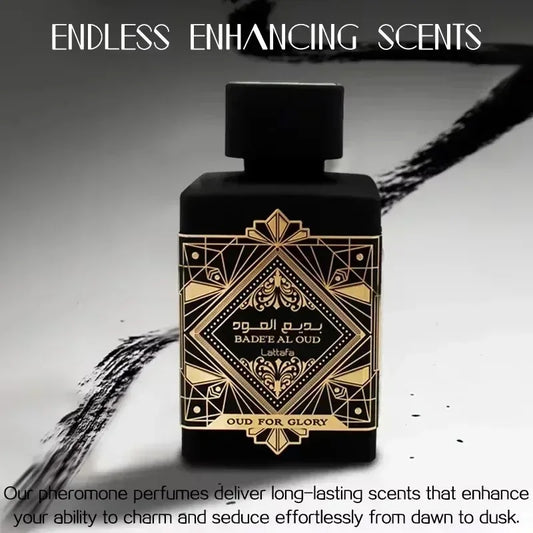 100ML Arabian Unisex Perfume Eau De Parfum | Floral Long Lasting Fragrance Pheromone Cologne Spray Luxury Gift Set for Men Women