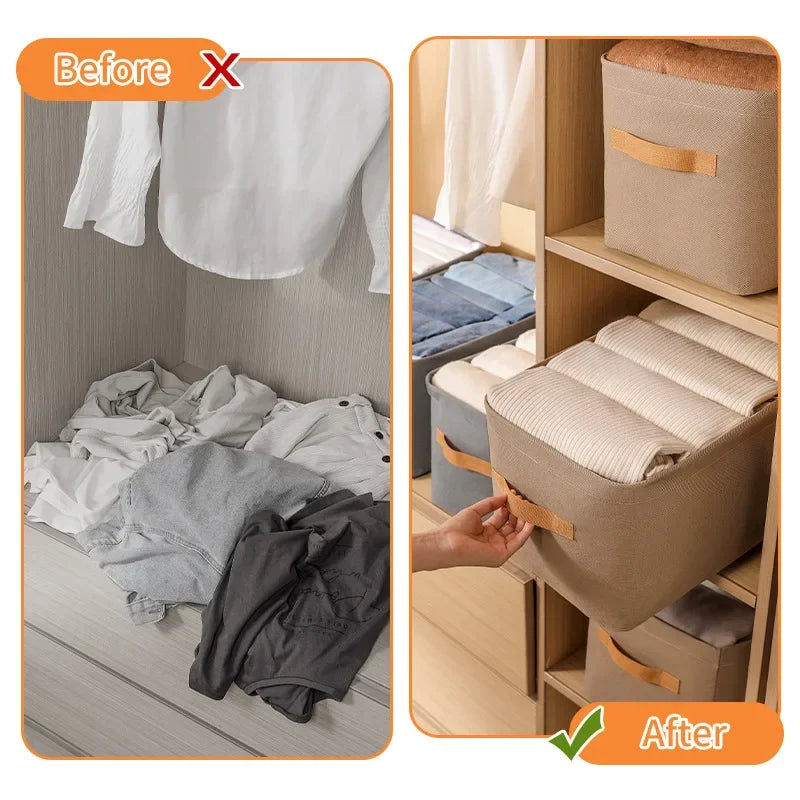 Verdicken Kleidung Organizer Hosen Pullover Aufbewahrungsschränke Schubladen Organizer Jeans Aufbewahrungsbox Kleiderschrank Kleidung Aufbewahrungsorganisatoren