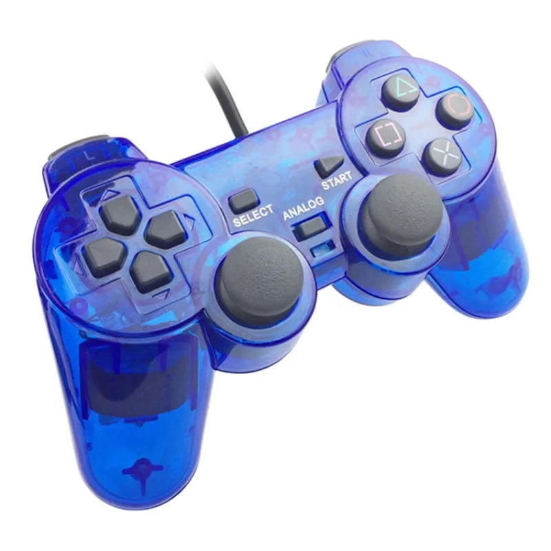 9 Colors Wired Gamepad for Sony PS2 Controller Gamepad for Sony PS2 Console Controller Mando Joystick Console Gaming Accessories