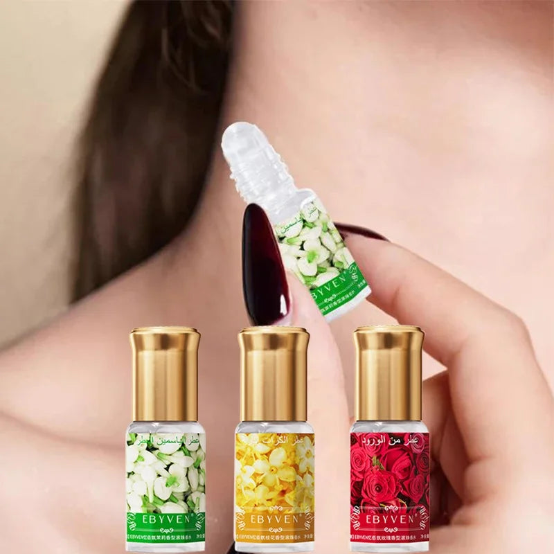 Arabian Floral Fragrance Perfume Natural Last Fragrance To Remove Odor 3ml Saudi Essential Oil Fresh Charm Perfume Essential Oil