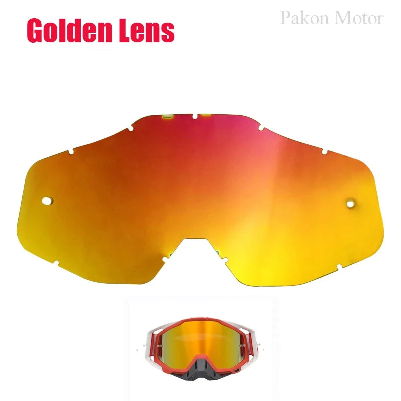 100 Masques de Motocross Lentille HD Homme Lunettes de Moto Lunettes de Protection Femme Moto MX VTT Lunettes de Soleil Accessoires Vélo Tout Terrain
