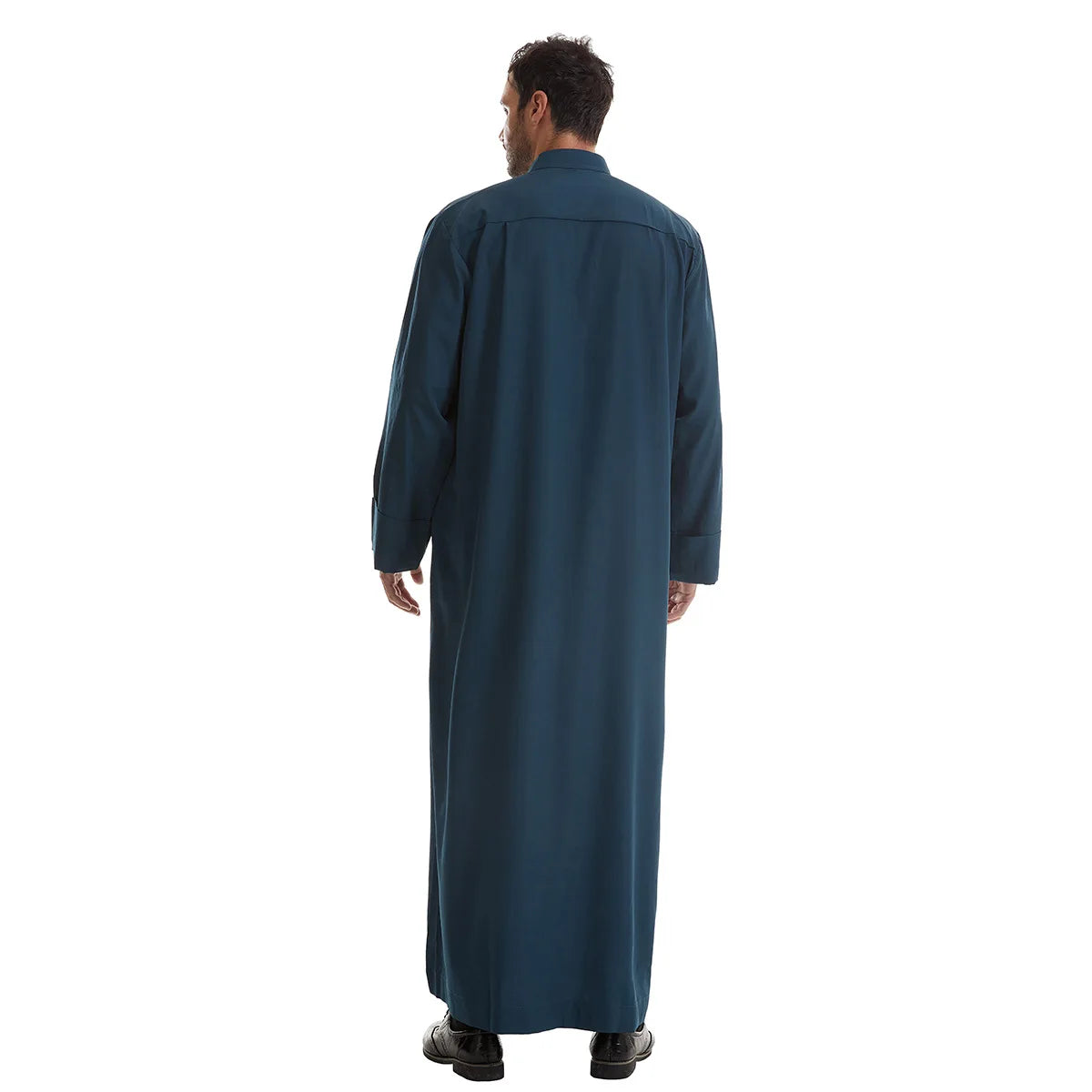 Muslimische Männer Jubba Thobe Langes Gewand Saudi-Islamisch Muslimische Kleidung Abaya Kaftan Islam Dubai Arabisches Kleid Eid Djellaba Dishdasha