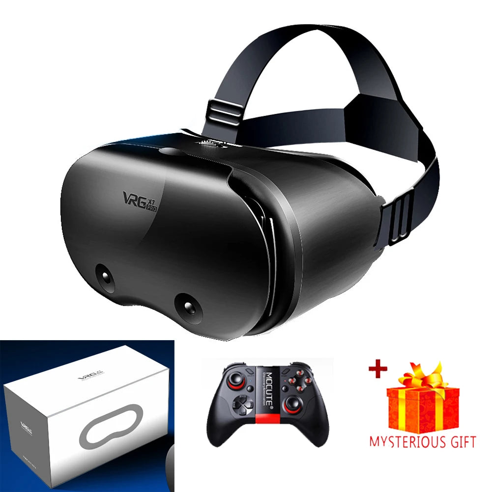 3D Virtual Reality VR Brille für iPhone Android Smartphone Handy Helm Headset mit echten Linsen Goggles Geräte