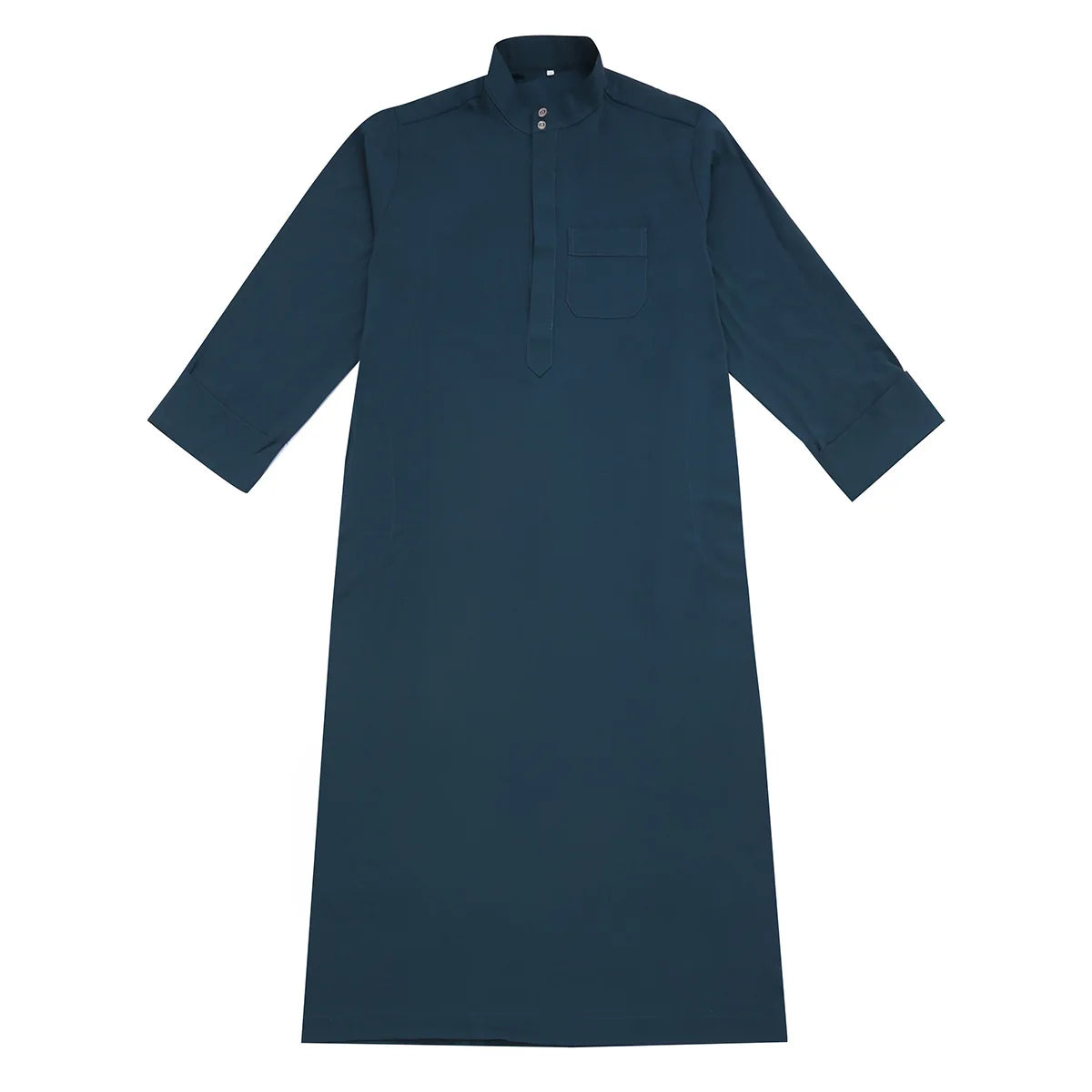 Muslimische Männer Jubba Thobe Langes Gewand Saudi-Islamisch Muslimische Kleidung Abaya Kaftan Islam Dubai Arabisches Kleid Eid Djellaba Dishdasha