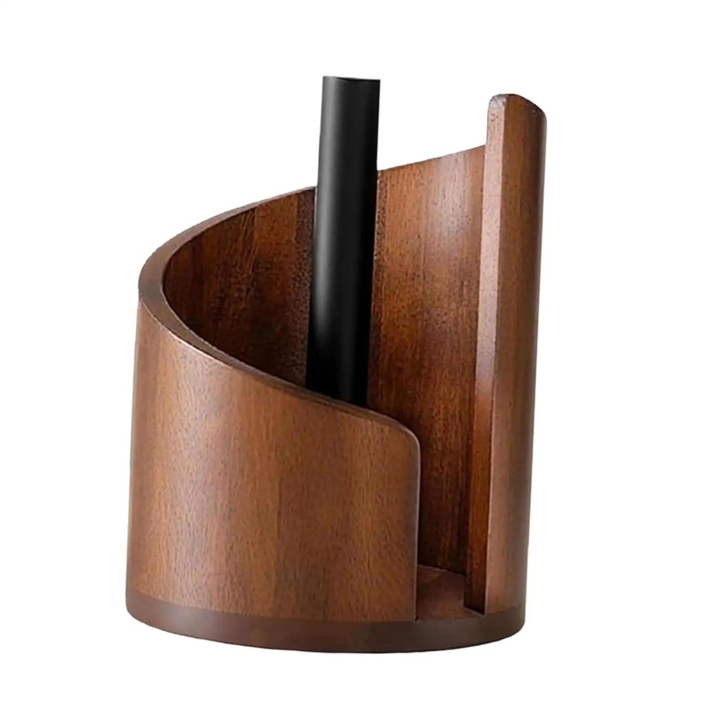 Countertop Paper Towel Stand Holder Toilet Roll Holder Anti Slip Decorative Storage Stand for Home Kitchen Dining Room Office