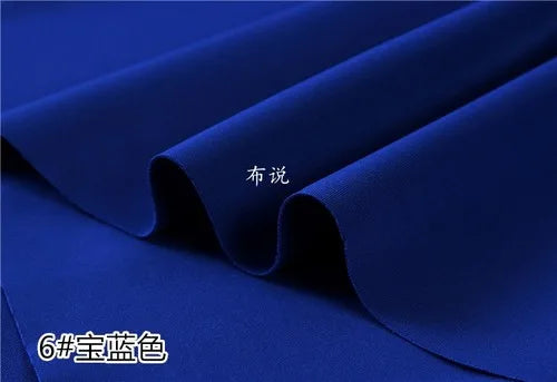Space Cotton Fabric Thin Clothing Designer Four Sided Elastic Wholesale Cloth Diy Sewing Polyester Spandex Material