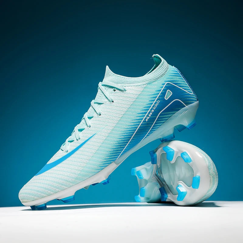 Nouvelles chaussures de football antidérapantes pour terrains de football, bottes d'entraînement, matchs, baskets unisexes de haute qualité pour adolescents, Chuteira De Campo