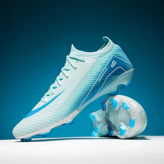 New Soccer Shoes Society Non-Slip Football Field Boots Training Match High-quality Unisex Teenagers Sneakers Chuteira De Campo