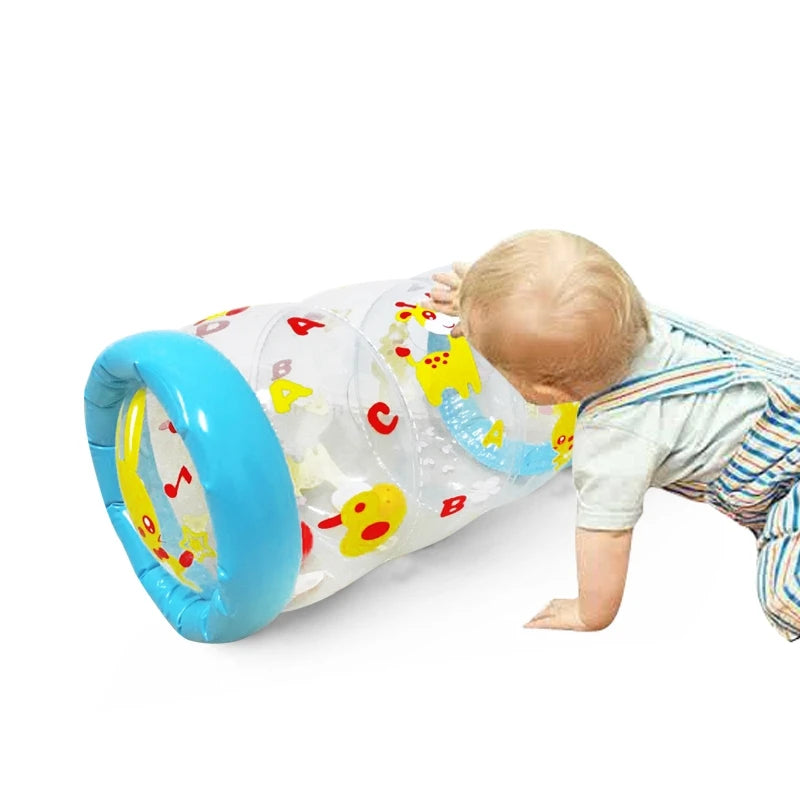 Aufblasbare Krabbelrolle Baby Spielzeug Entwicklung Säugling Rassel Mobiles Spielzeug Spiele Neugeborenen Auto Spielzeug Baby Spielzeug 0 12 Monate