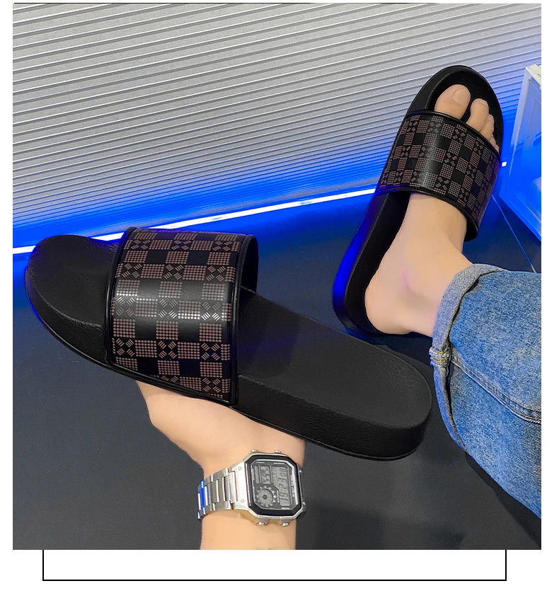 Chaussures Homme Plips Plops Claquettes Douces Antidérapantes Pantoufles Intérieur Extérieur EVA Sandales de Plage de Jardin Grandes Tailles 47 48