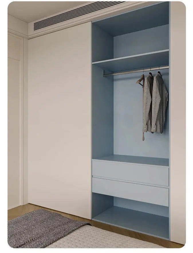 18-25 Board Without Lower Rail Wardrobe Hanging Sliding TV Cabinet Damping Buffer Wooden DoorTrack Sliding Pull-out Sliding Rail