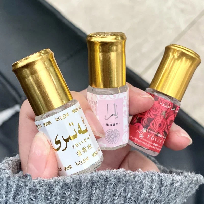 Arabian Floral Fragrance Perfume Natural Last Fragrance To Remove Odor 3ml Saudi Essential Oil Fresh Charm Perfume Essential Oil