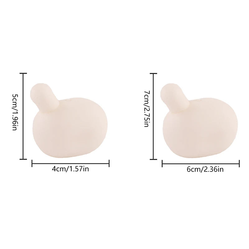 5Pcs AntiAnxiety Squeeze Toy DIY Accessories For Adult Blow Bubble Novelty Pinch Toy Insert Ball For Autisms Kids Stress Toy