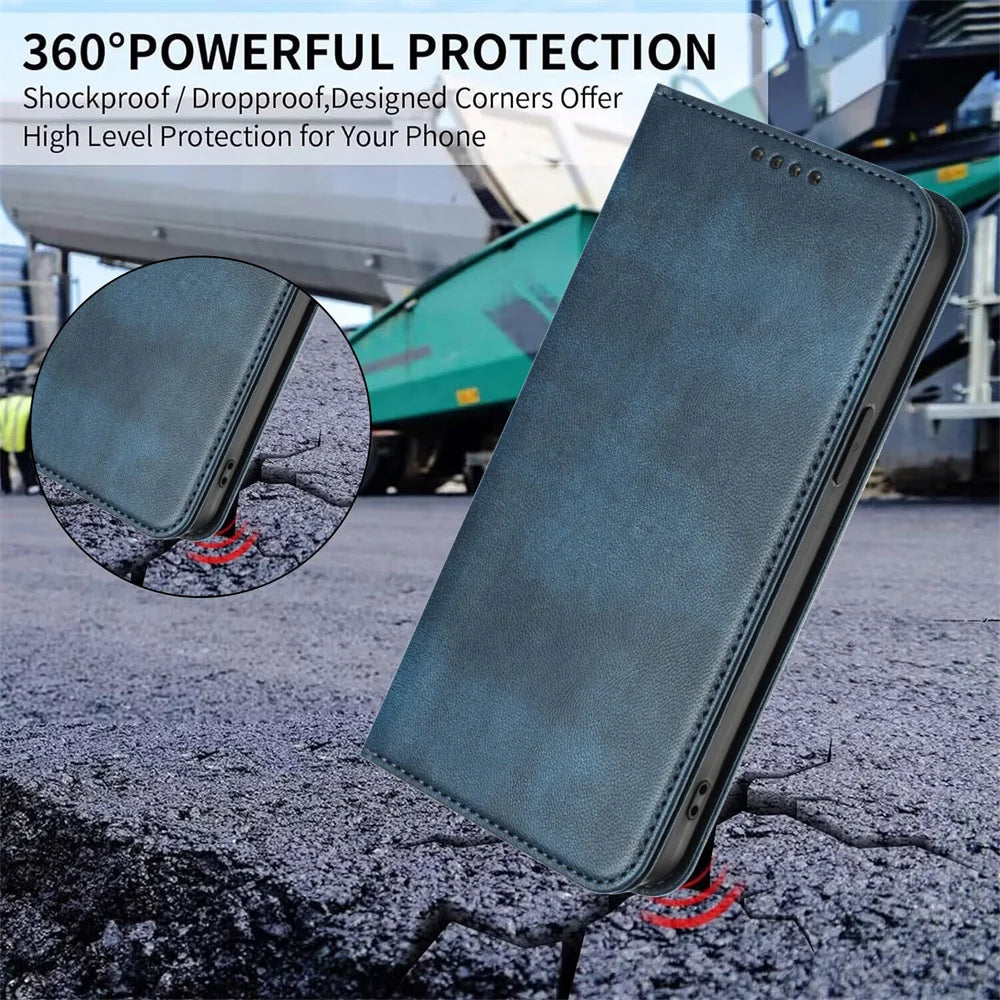 Leather Magnetic Wallet Case Book For Oneplus Nord 5 4 3 2Lite 2 2T Nord CE5 CE3 CE2 Lite CE2 CE 5G Phone Cover
