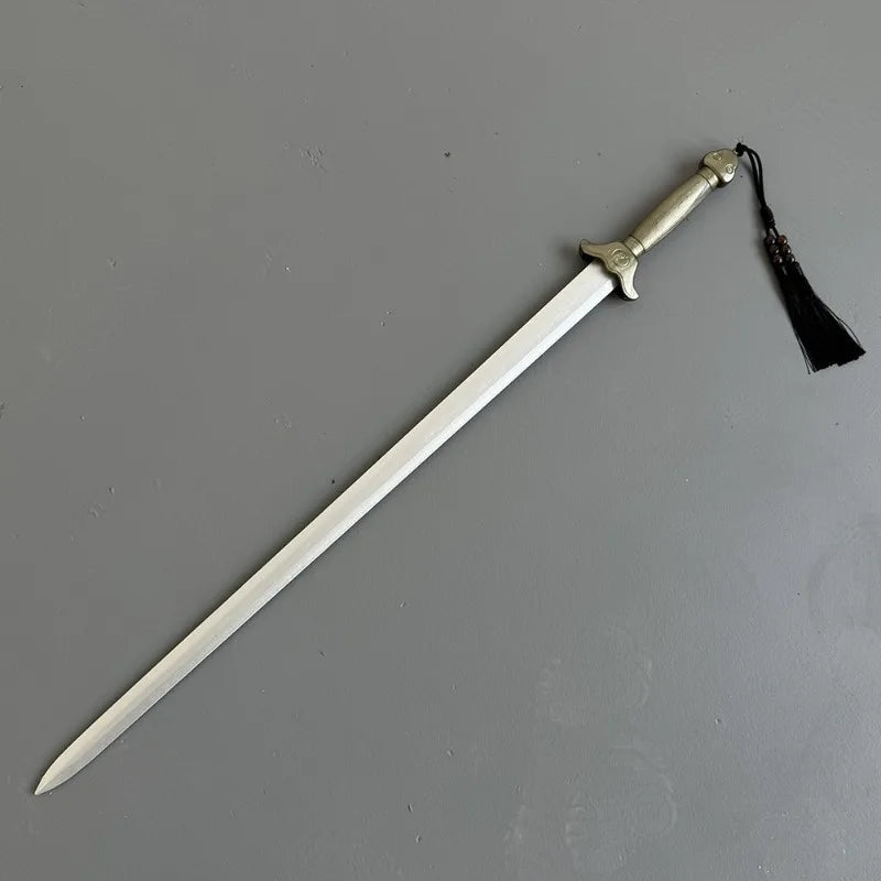 100cm/33.37in Master Sword Taiji Training Cosplay Model Katana Props Toy Sports Display Peripherals With Sheath Collectible Gift