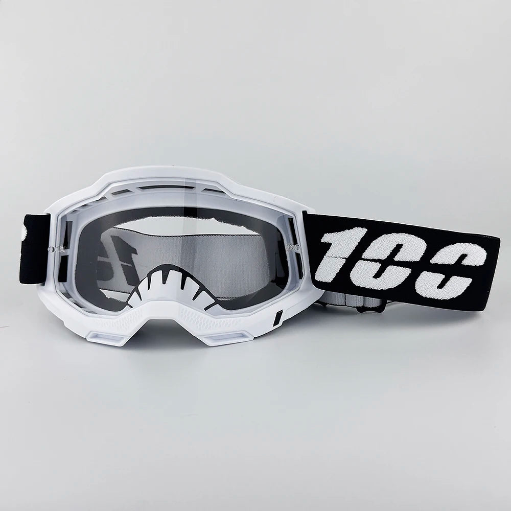 100 Motocross Goggle Glasses MX Off Road Masque Helmets Goggles Ski Sport Gafas for Motorcycle Dirt Bike Glasses and bag