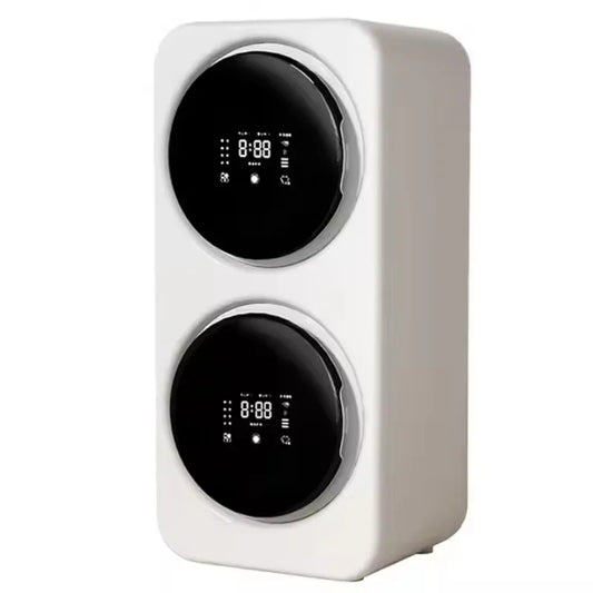 Portable mini wall mounted 7L mini double drum independent washing machine with dryer and laundry cleaning tools